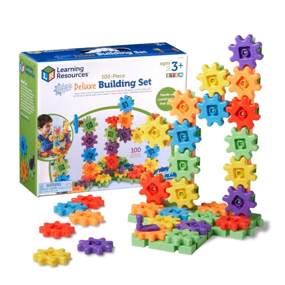 Learning Resources Gears! Gears! Gears!
Deluxe Building Set